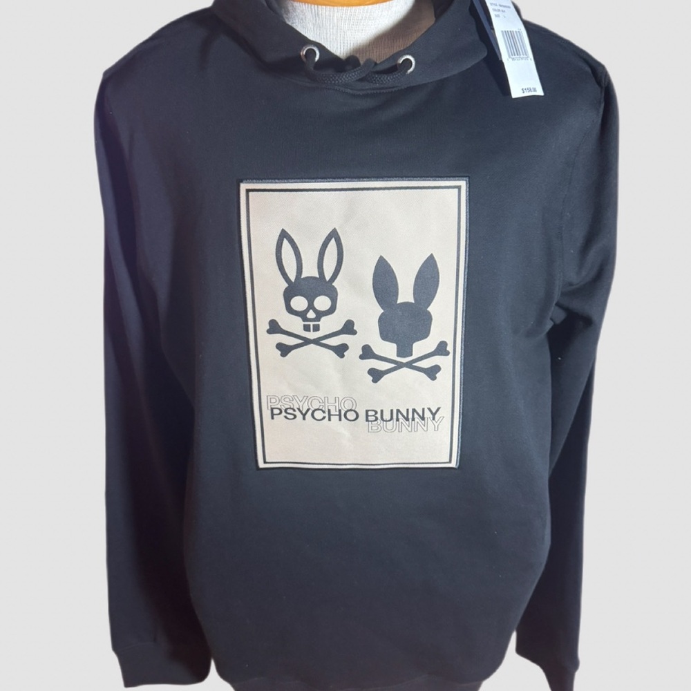 Psycho Bunny Black Hoodie for Men
Large - Picture 4 of 16
